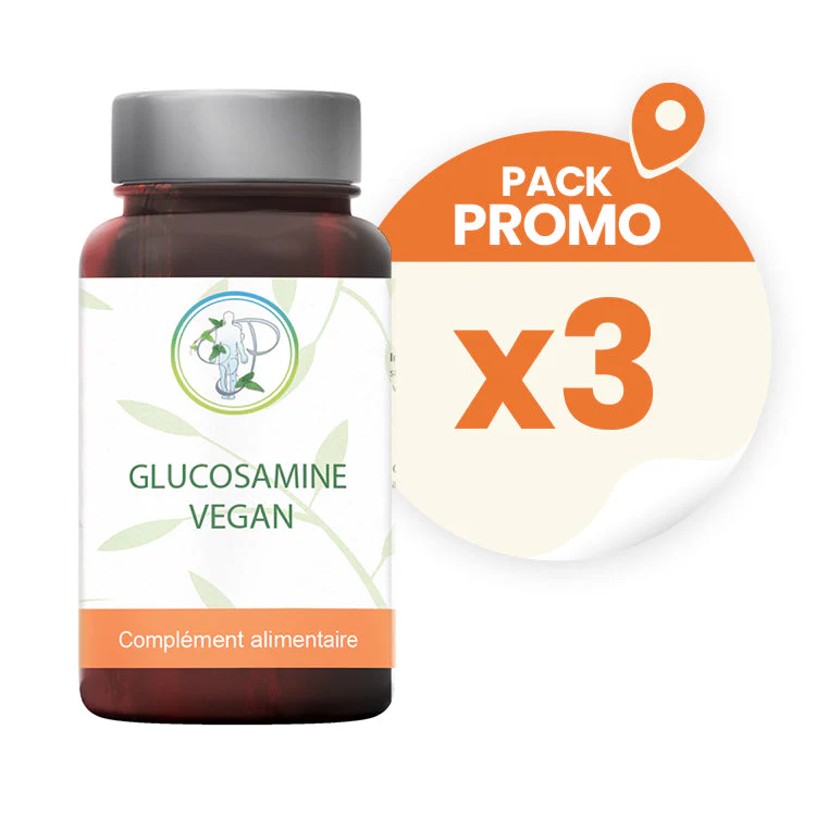 Glucosamine Sulfate Végane Pack Promo x 3