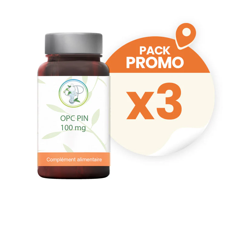 Opc de pin 100 mg Pack Promo x 3